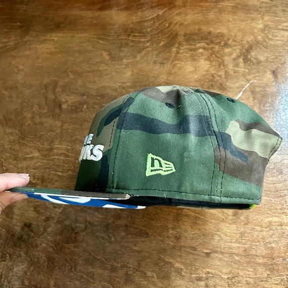 Seattle Seahawks Camouflage SnapBack Hat - Picture 5 of 8